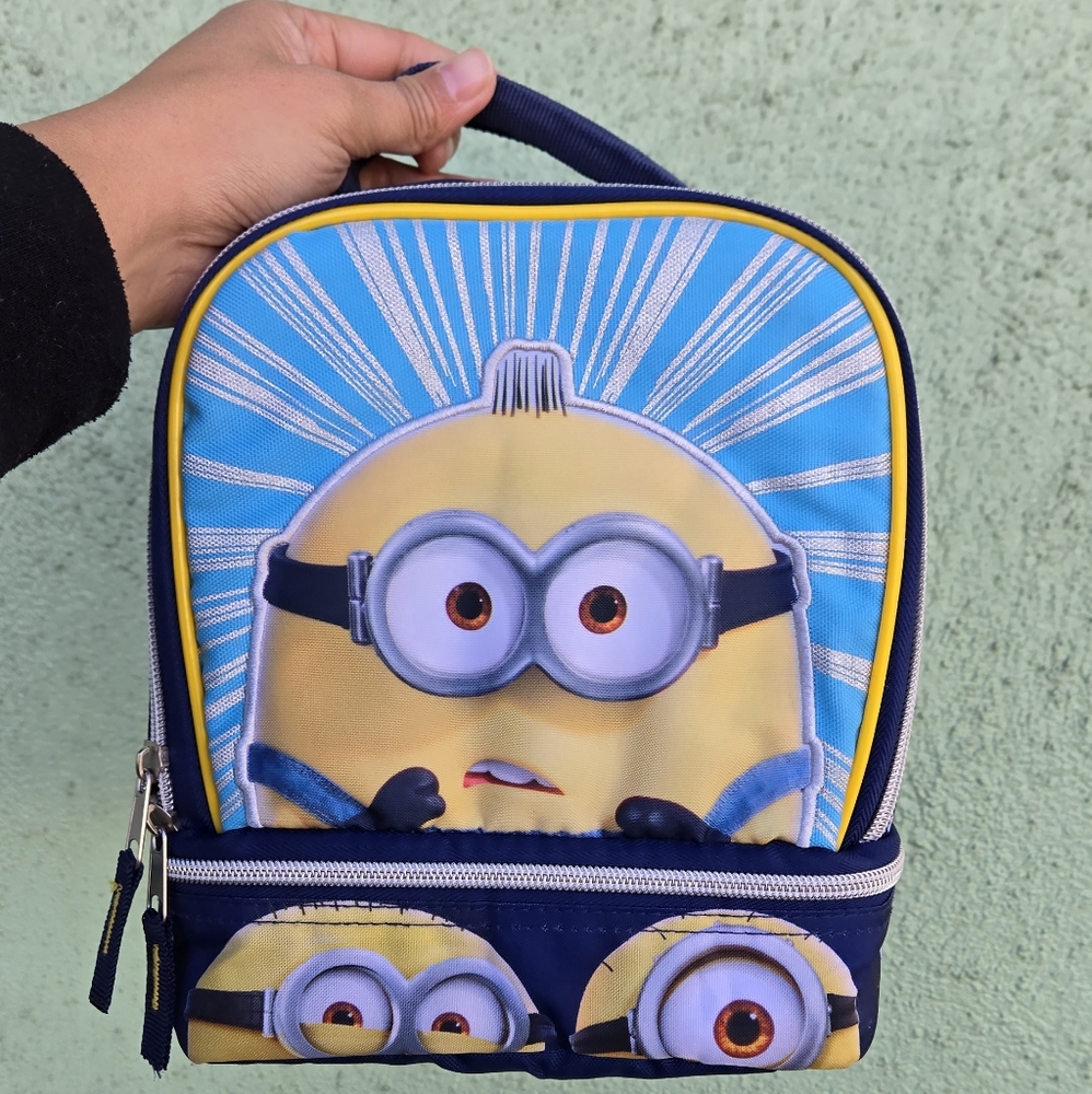 Minions: The Rise of Gru PVC-Free Insulated Lunch Bag – Blue 🎒